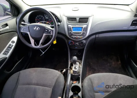 2014 Hyundai Accent Gls z USA, uszkodzony, nr VIN KMHCT5AE3EU165208